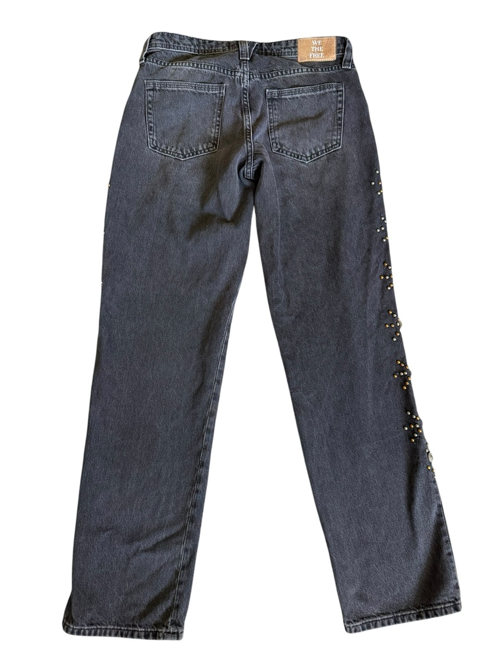 We The Free Cooper Studded Low-Rise Boyfriend Jeans - Picture 5 of 9